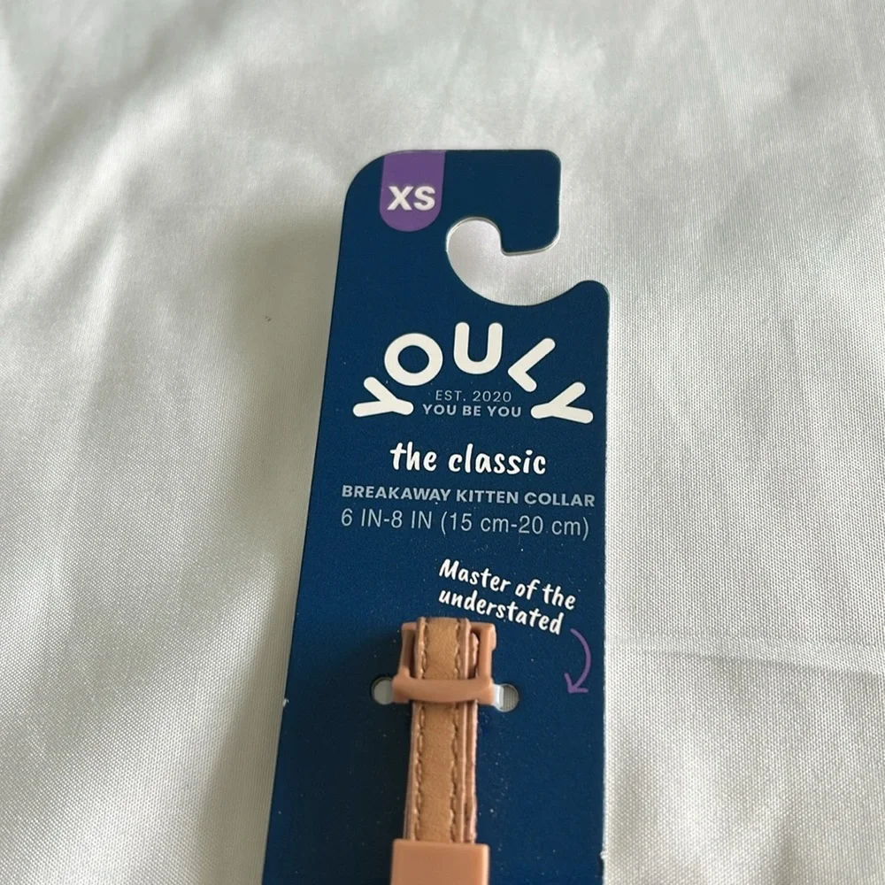 Youly the classic Preppy Kitten Collar (XS)